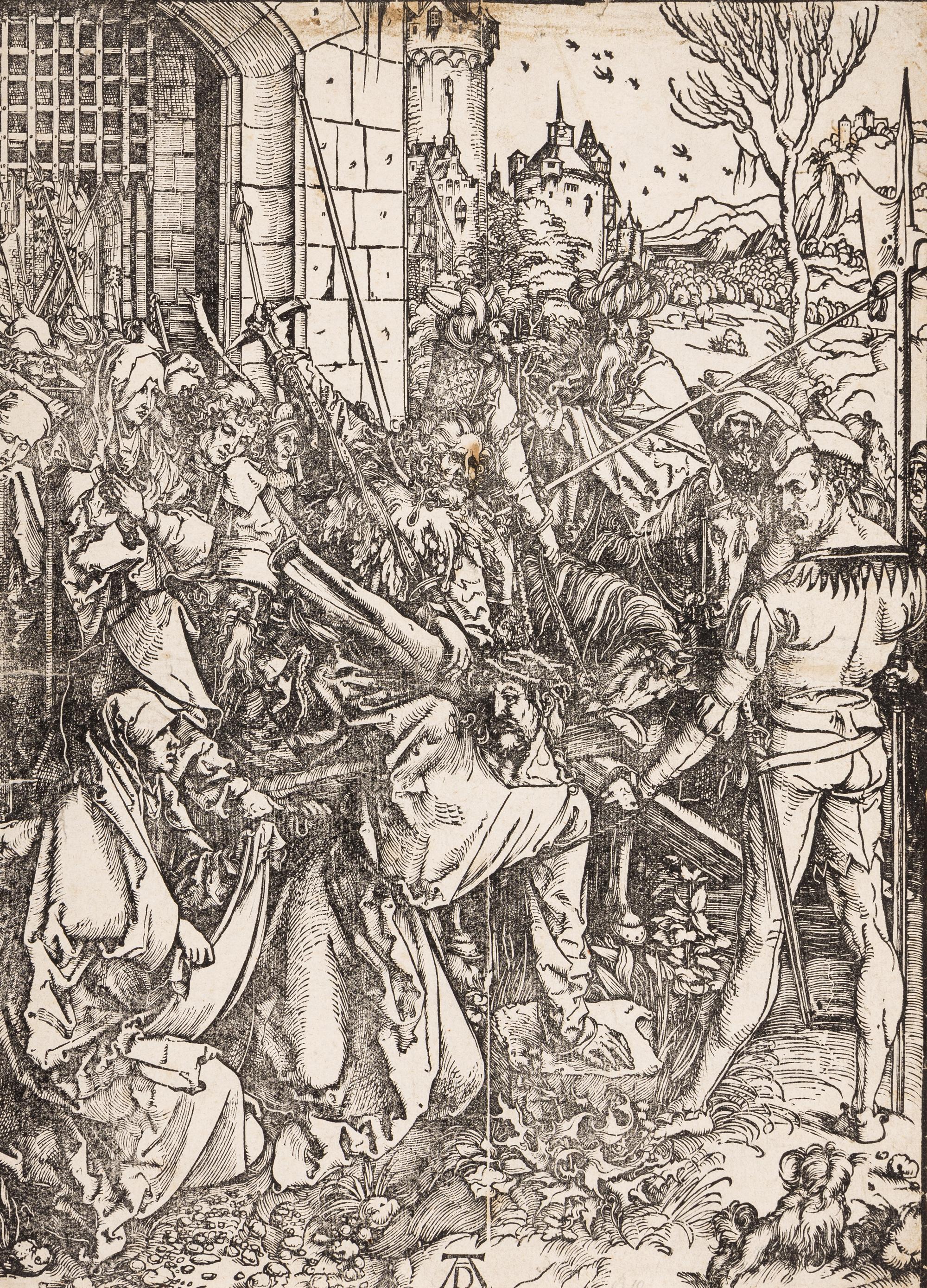 Christ Bearing the Cross (from The Great Passion )