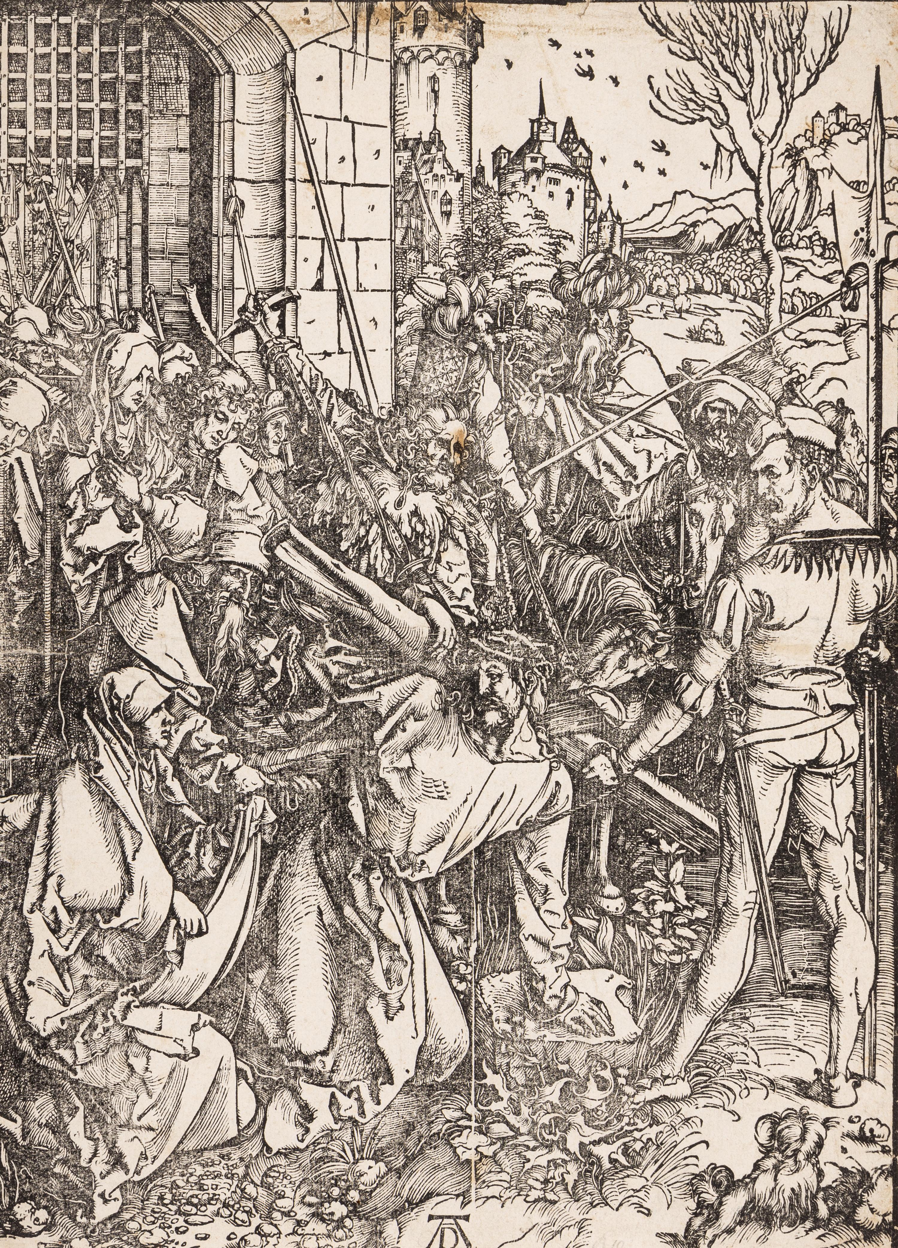 Christ Bearing the Cross (from The Great Passion )