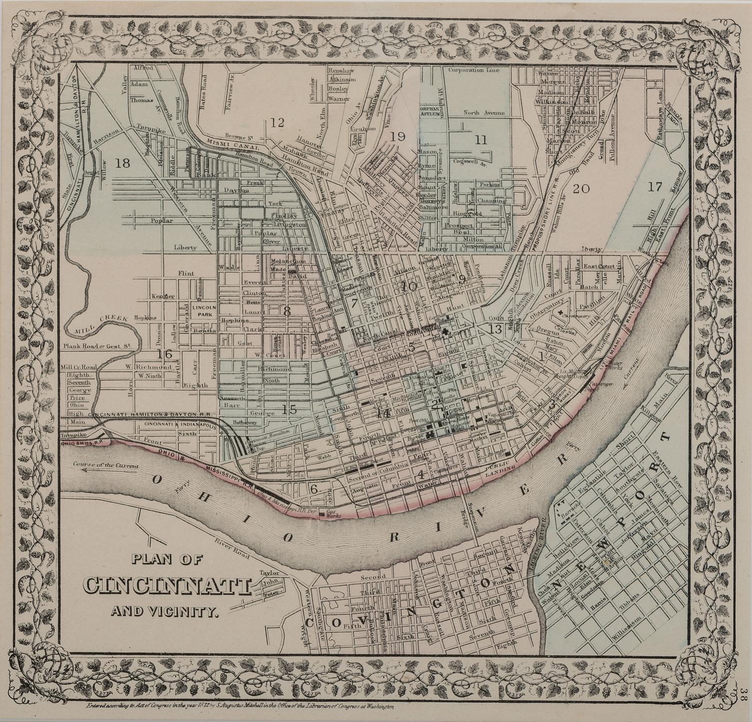 Two Maps of Cincinnati and Hamilton County