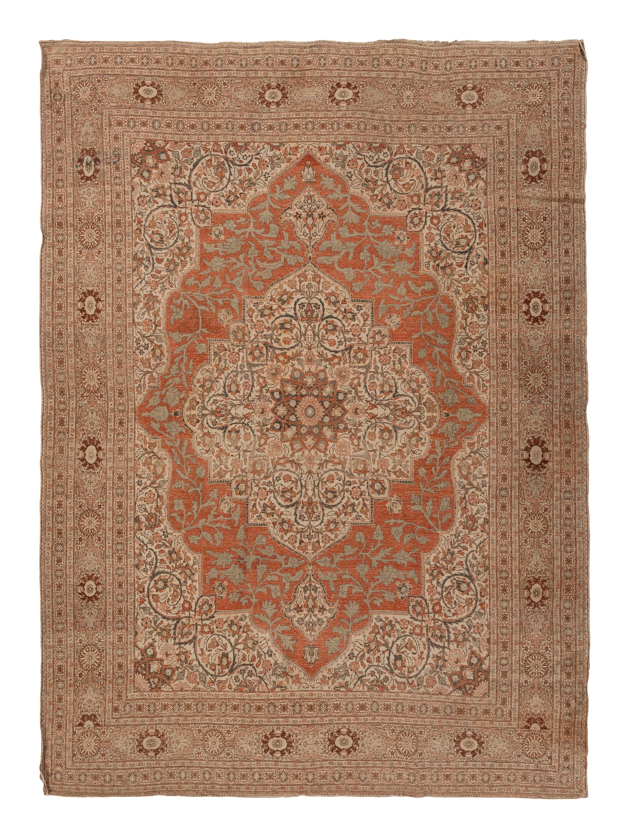 A Tabriz Rug