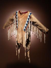 Blackfeet Beaded Hide Shirt