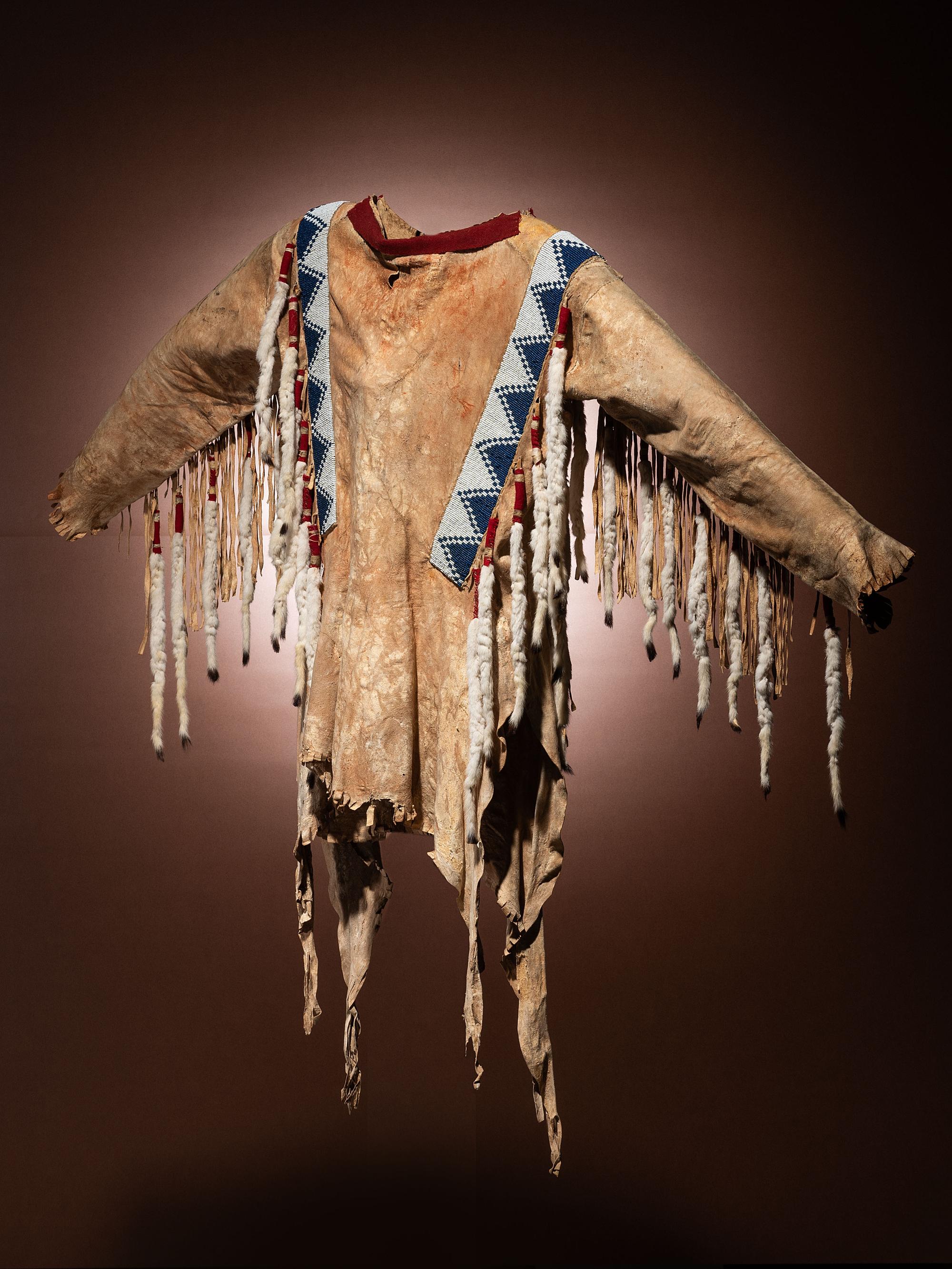 Blackfeet Beaded Hide Shirt