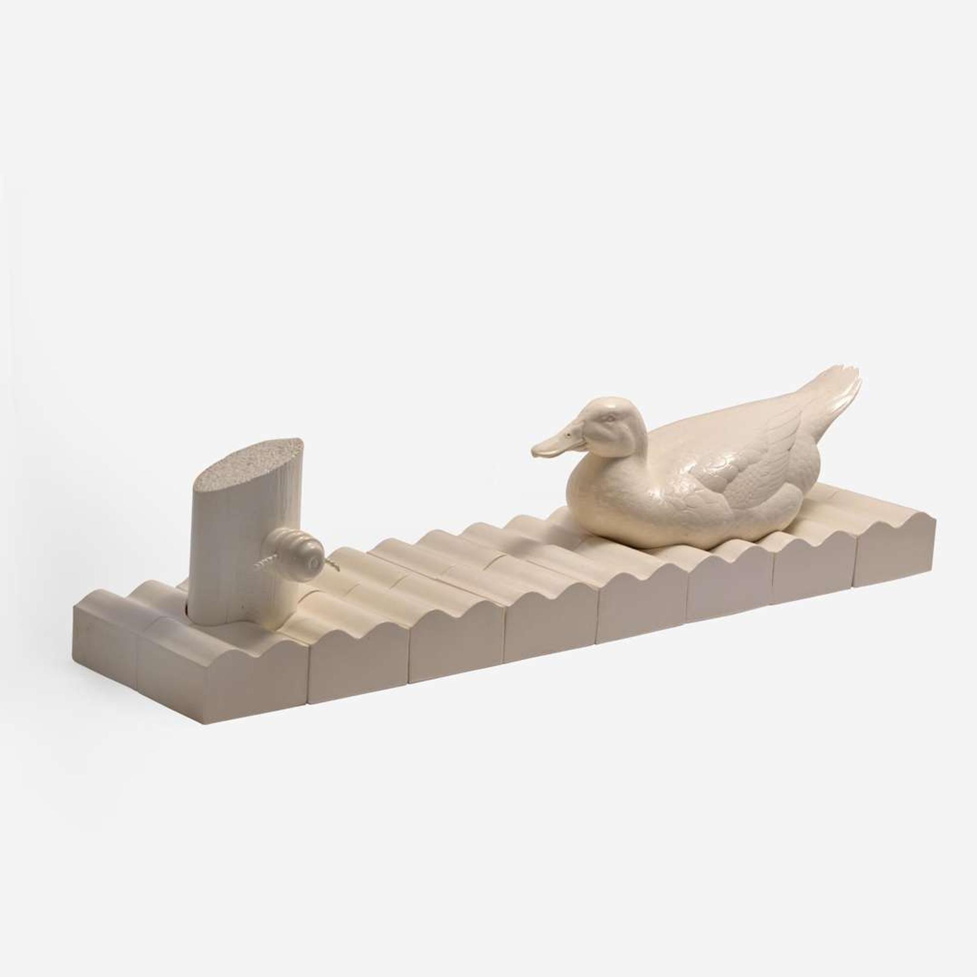 Jack Earl (American, b. 1934) Duck on Waves, USA, circa 1973