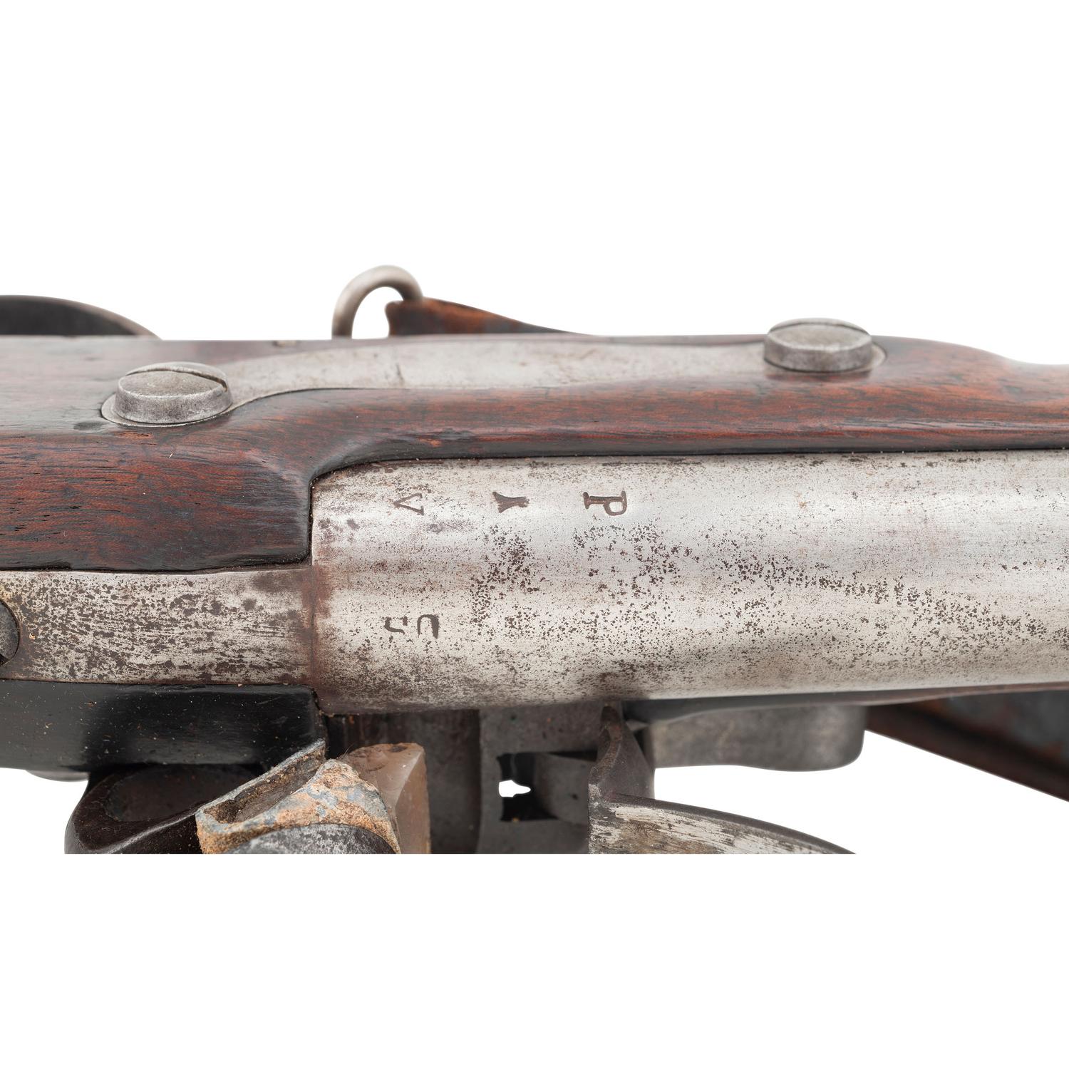 US Springfield Model 1815 Type II (1812 Type II) Flintlock Musket Dated 1816