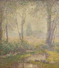 Addison Thomas Millar (American, 1860–1913) - Woodland Creek
