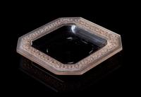 Rene Lalique (French, 1860-1945), , a Paquerettes pattern ash receiver