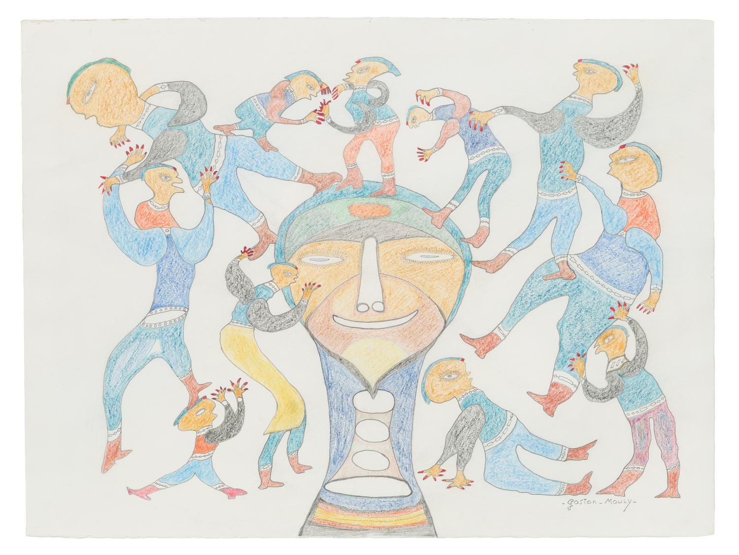 Gaston Mouly, (French, 1922-1997), Untitled