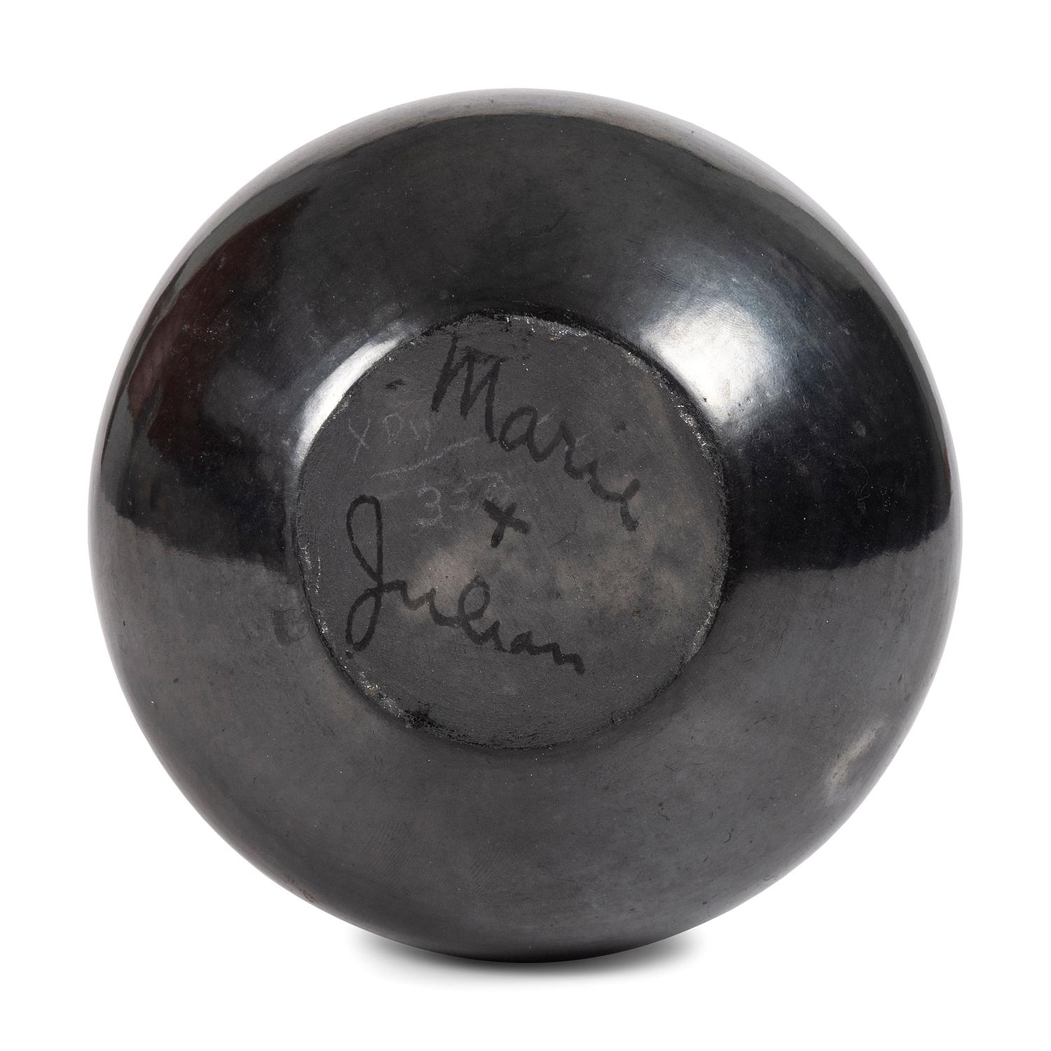 Blackware Pottery Jar