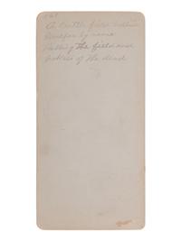 [CIVIL WAR- Gettysburg]. Rare stereoview of a "Battlefield Vulture" who was caught "Robbing the field and pockets of the dead."