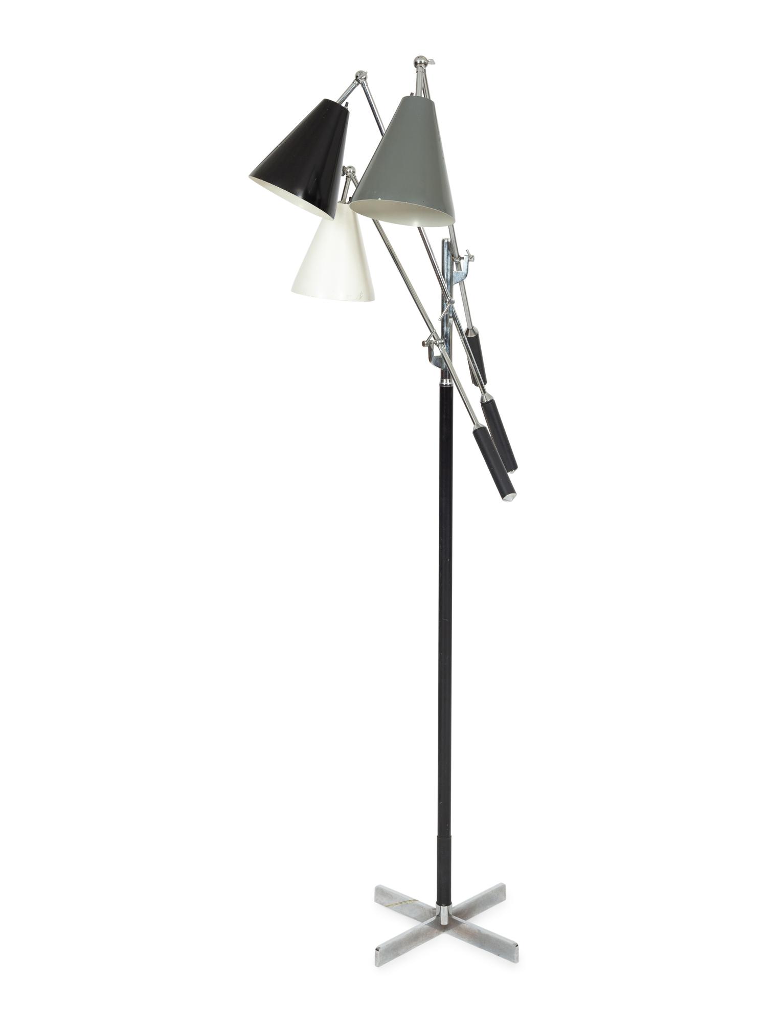 An Arredoluce Triennale Floor Lamp by Angelo Lelli (1911-1989)