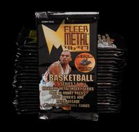 A Group of 23 Hobby Packs of 1996-97 Fleer Metal Series One Basketball Cards