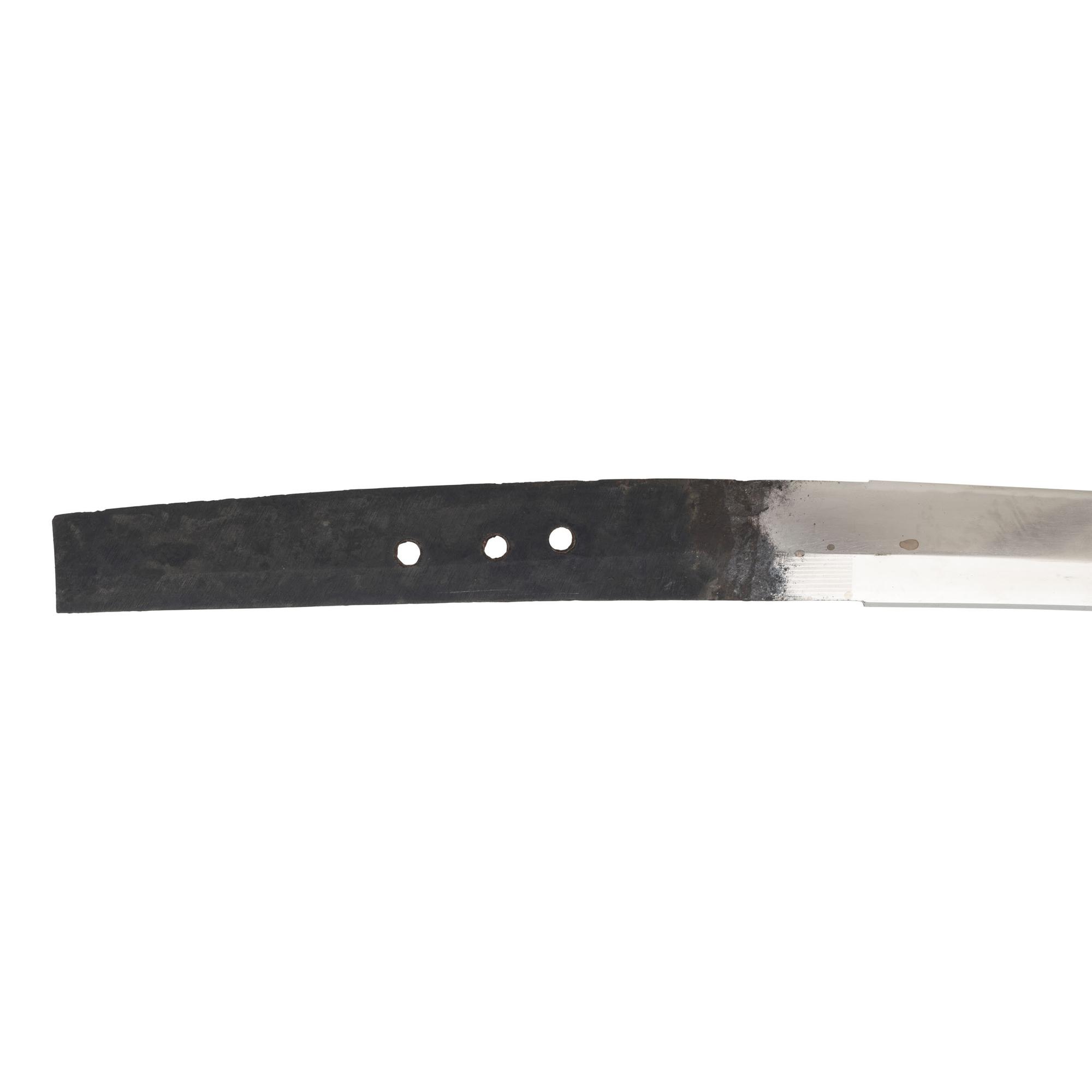Japanese Katana with Three-hole Tang and NBTHK Origami