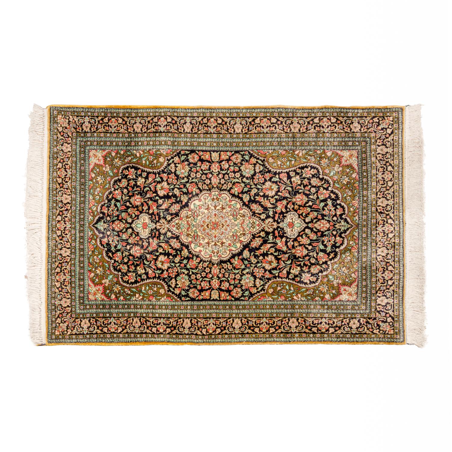 A Persian Silk Rug