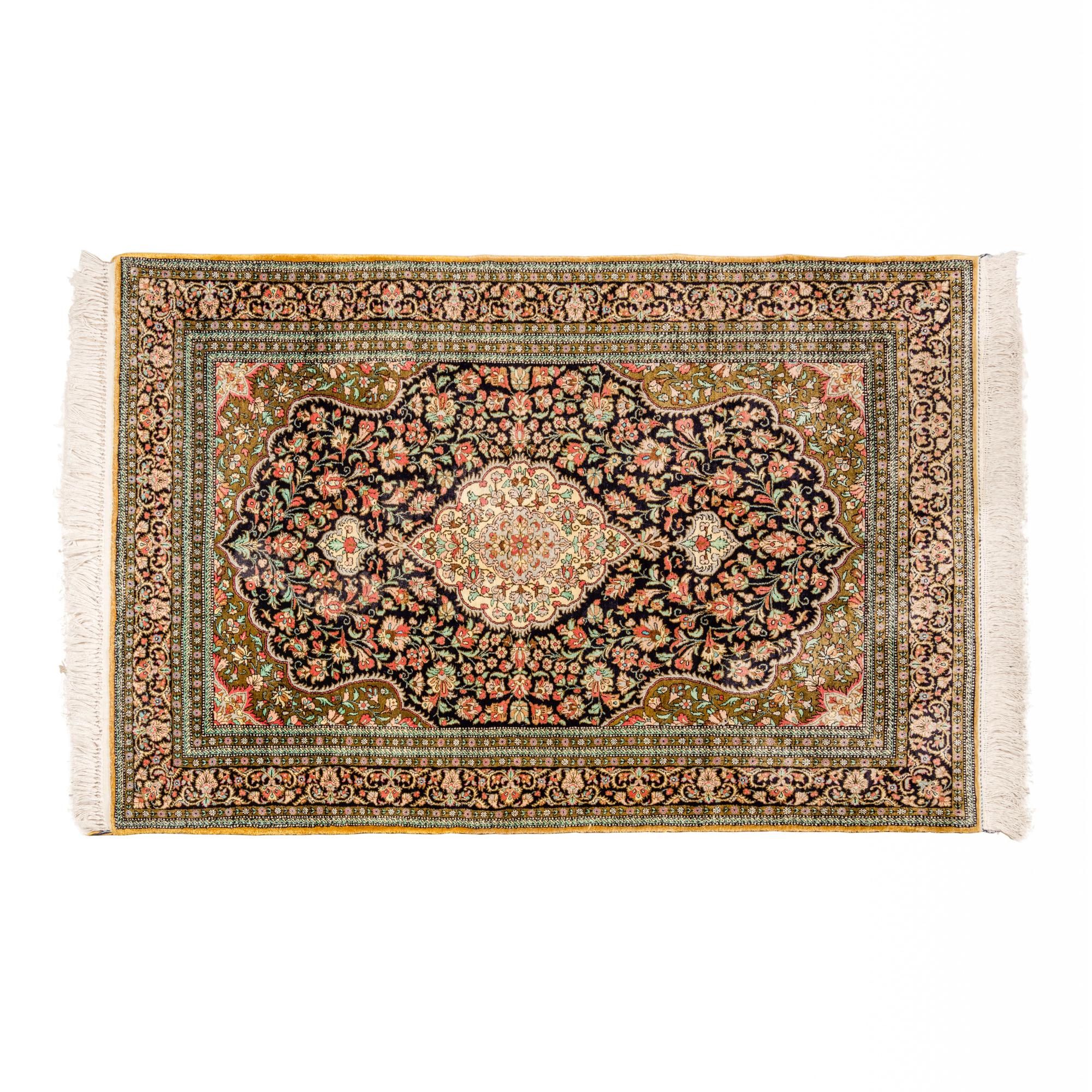 A Persian Silk Rug