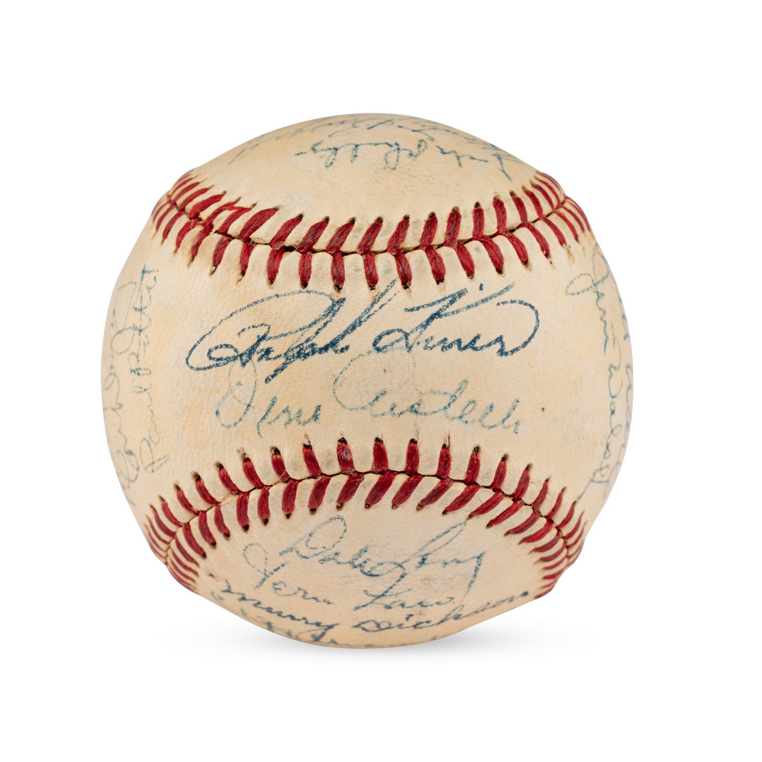 A 1951 Pittsburgh Pirates Team Signed Autograph Baseball