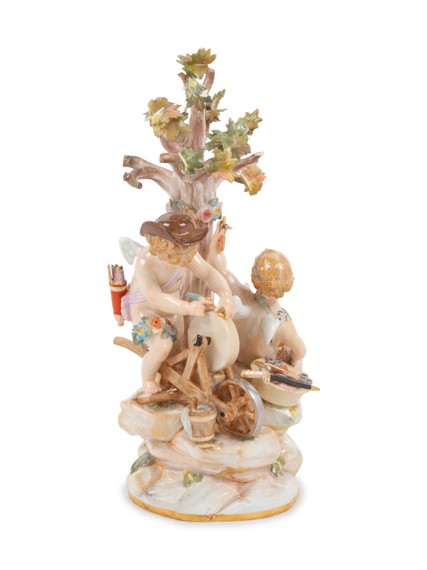 A Meissen Porcelain Figural Group — 19TH/20TH CENTURY