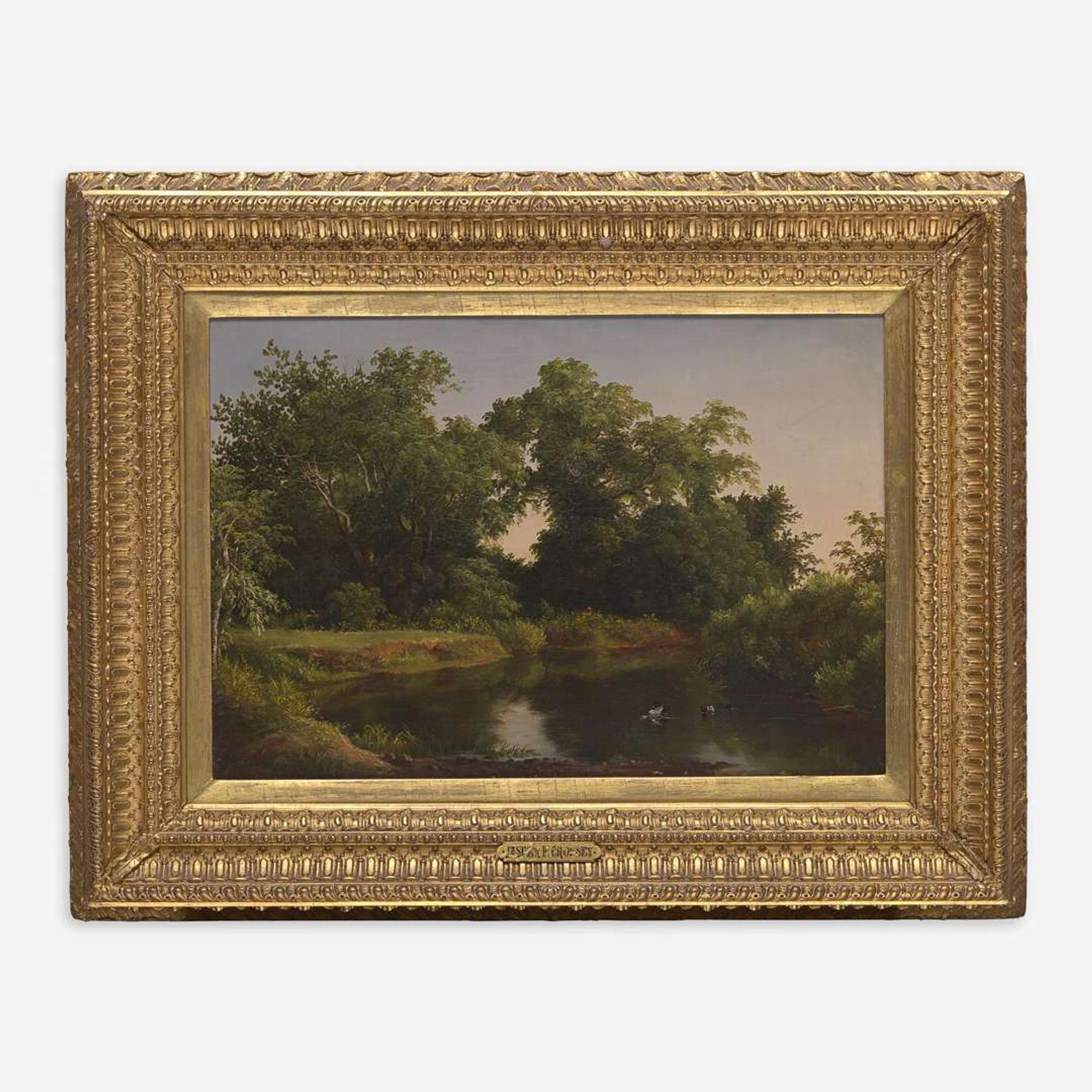 Jasper Francis Cropsey (American, 1823–1900) The Pond