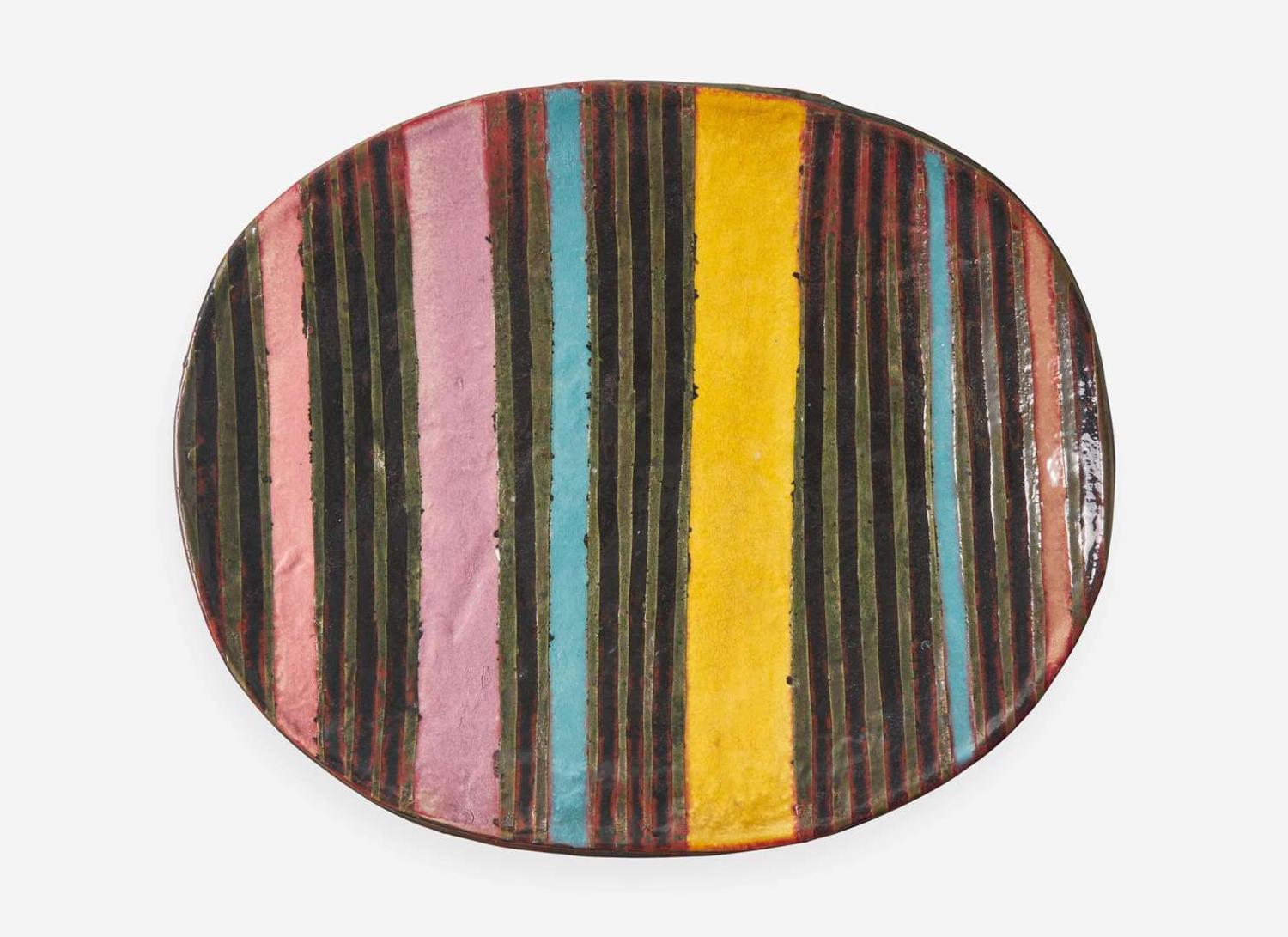 Jun Kaneko (Japanese-American, b. 1942), Untitled