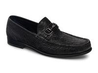 SALVATORE FERRAGAMO MEN'S CROCODILE LOAFERS