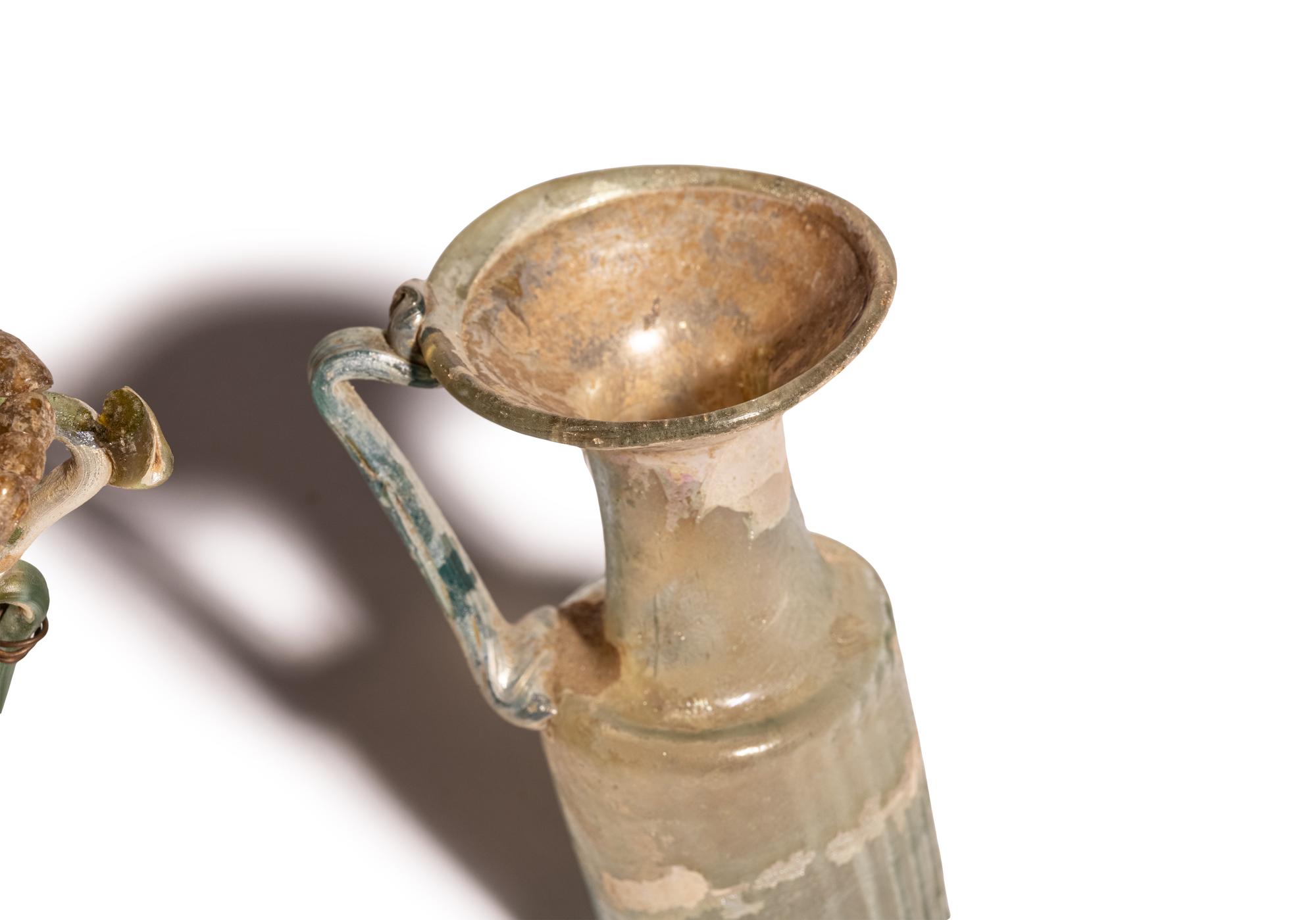 Two Roman Glass Vessels