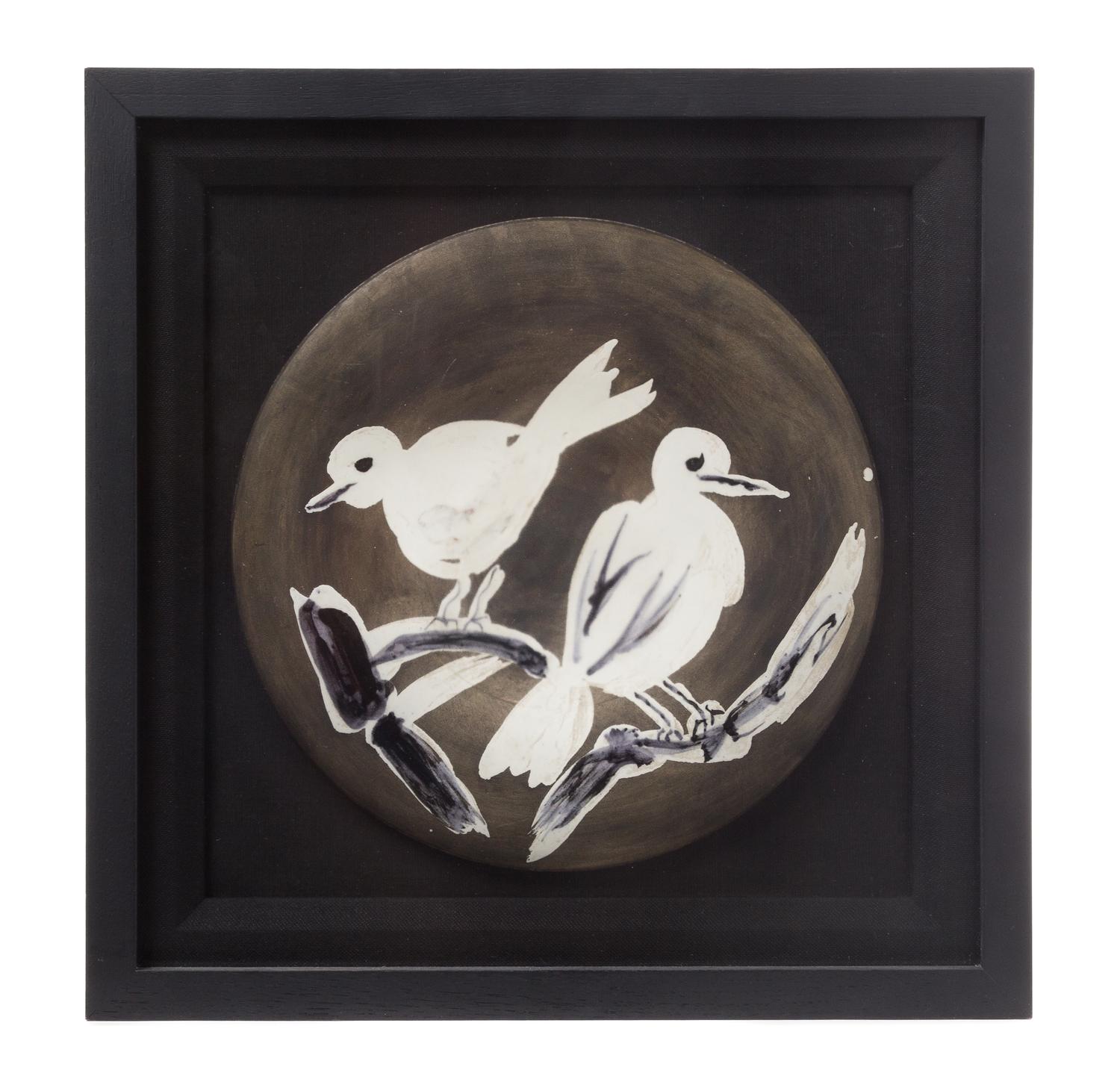 Pablo Picasso, (Spanish, 1881-1973), Deux oiseaux no. 95, 1963