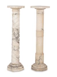Two Italian Alabaster Columns
