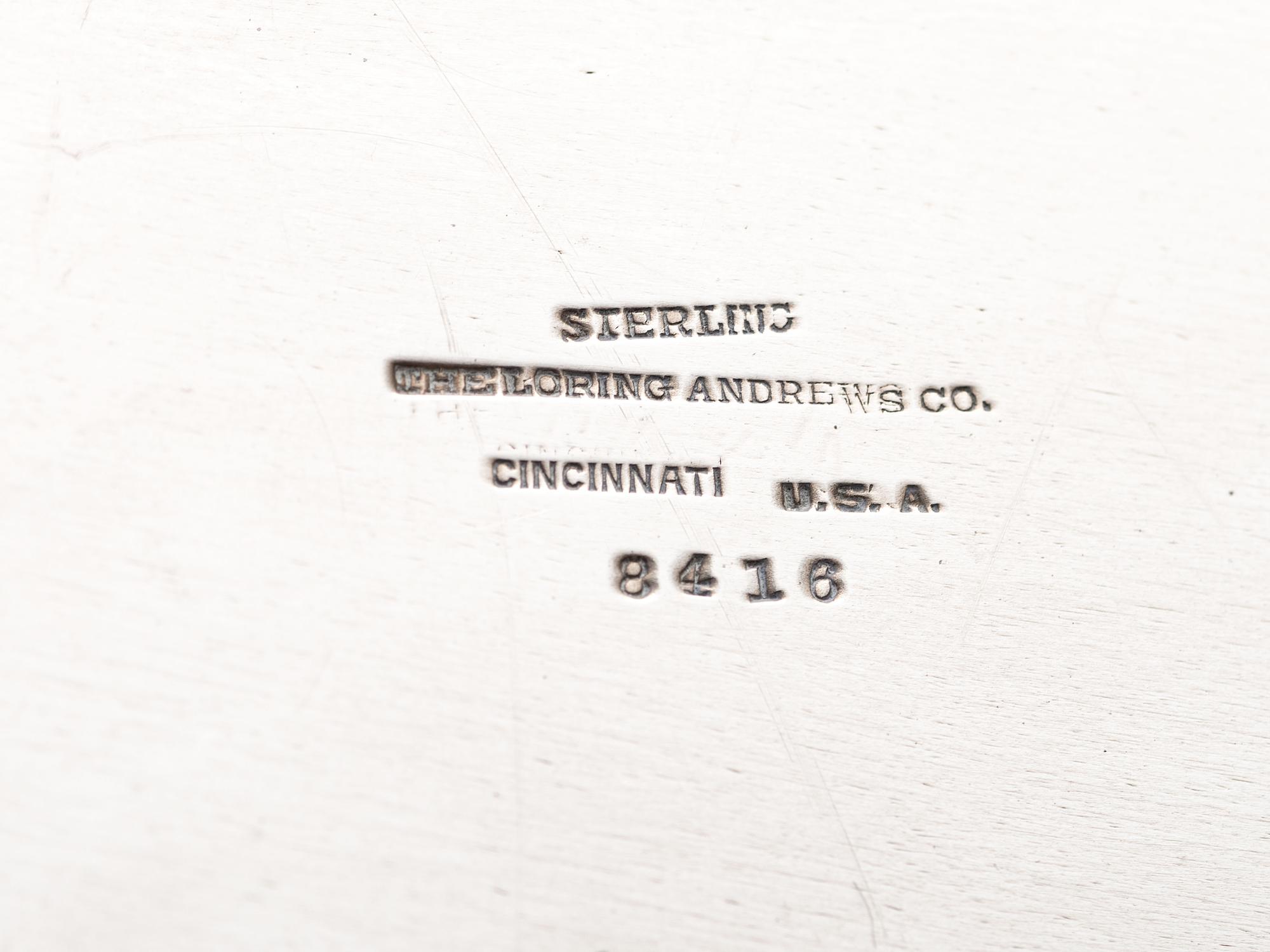 An American Silver Serving Tray