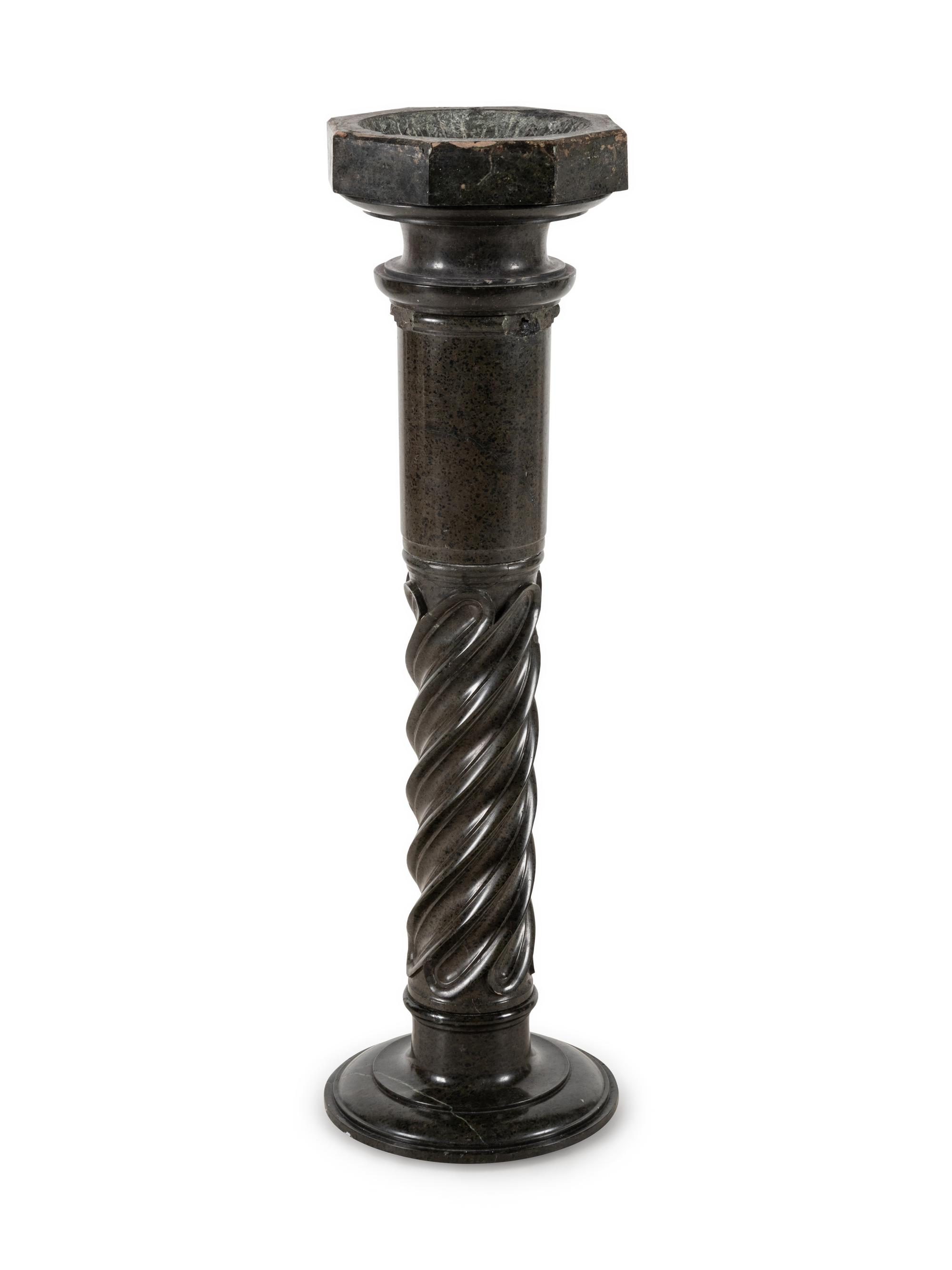 A Continental Marble Pedestal
