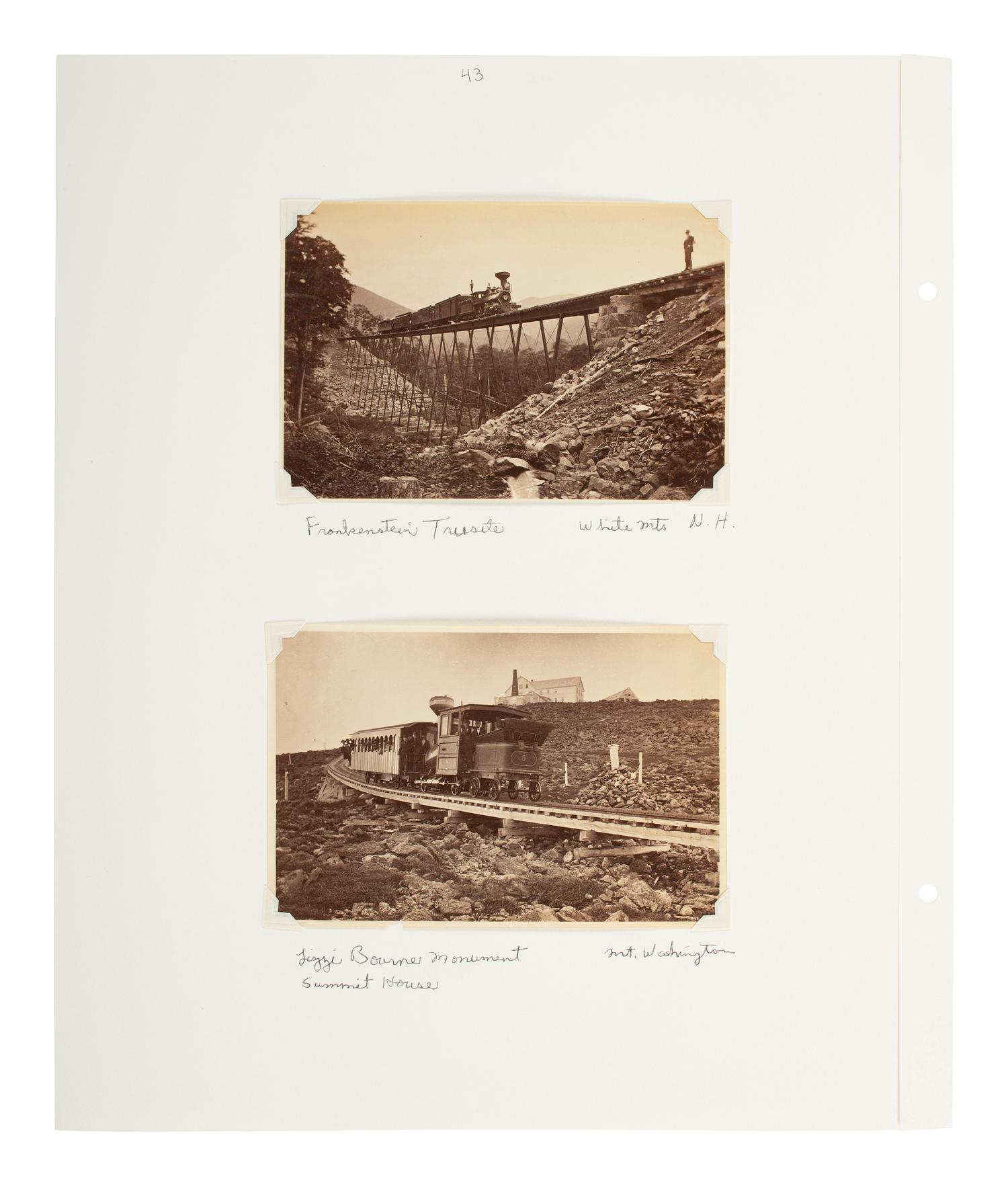 [EARLY PHOTOGRAPHY - WESTERN AMERICANA]. Album compiled by the Plummer family of San Francisco, featuring photographs of the Turk Island Salt Works, occupational scenes, and family events. Ca 1880s-1890s.
