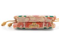 Judith Leiber Floral Tapestry and Rhinestone Frame Bag