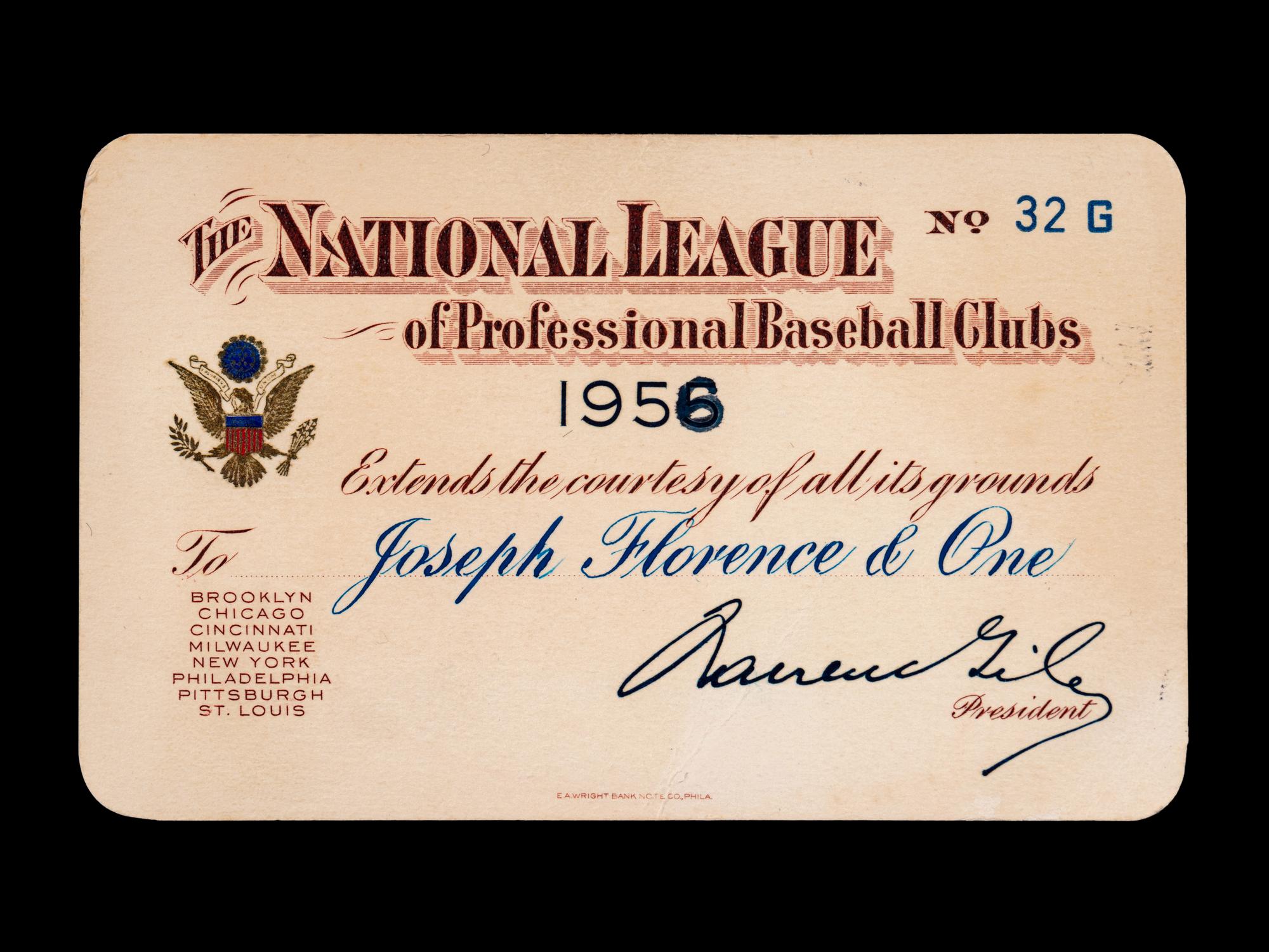 A Group of Vintage Baseball Season Passes and All-Star Game Tickets,