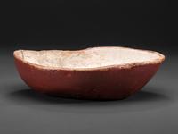 A Swedish Painted Burlwood Bowl