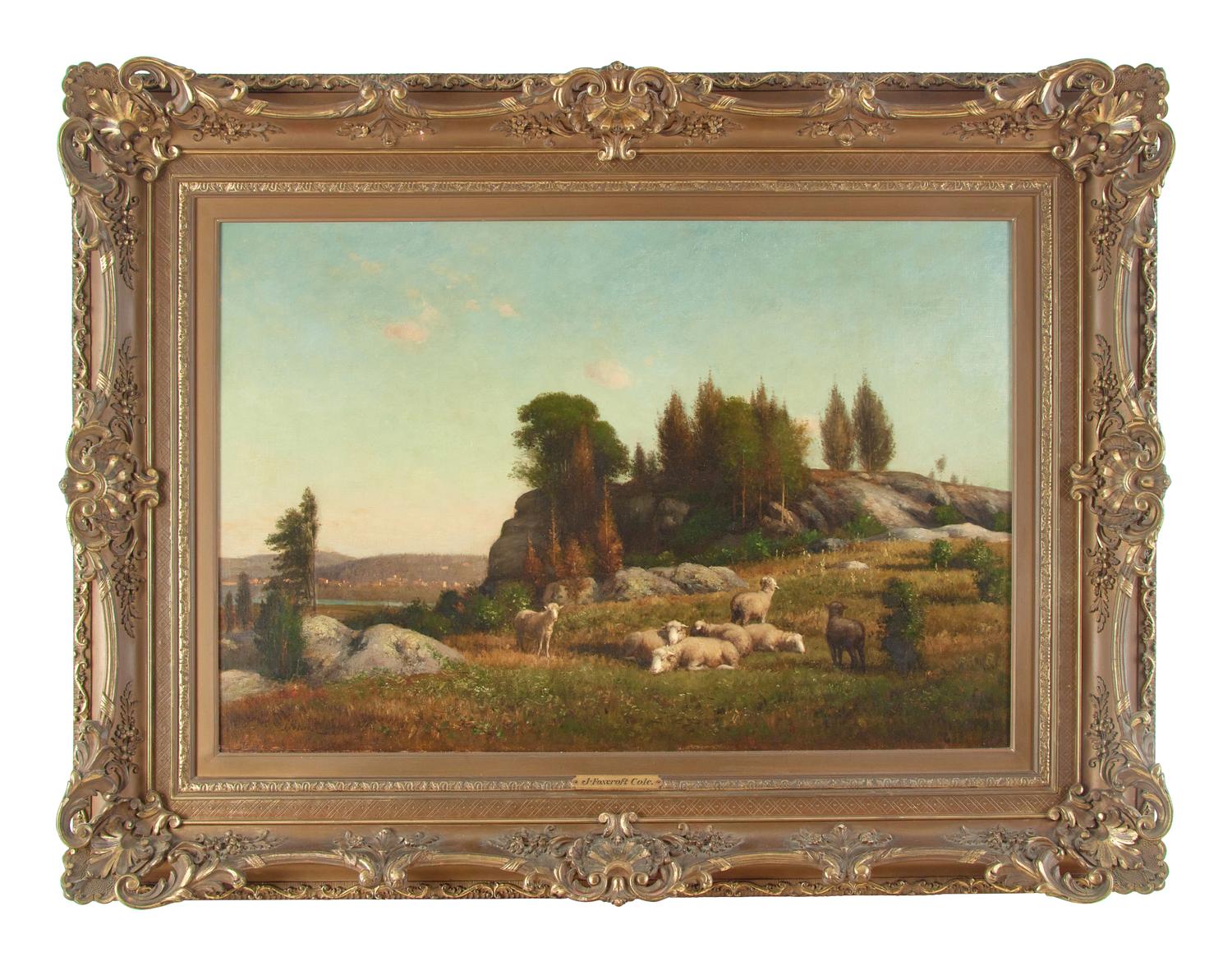 Landscape with Sheep, 1871