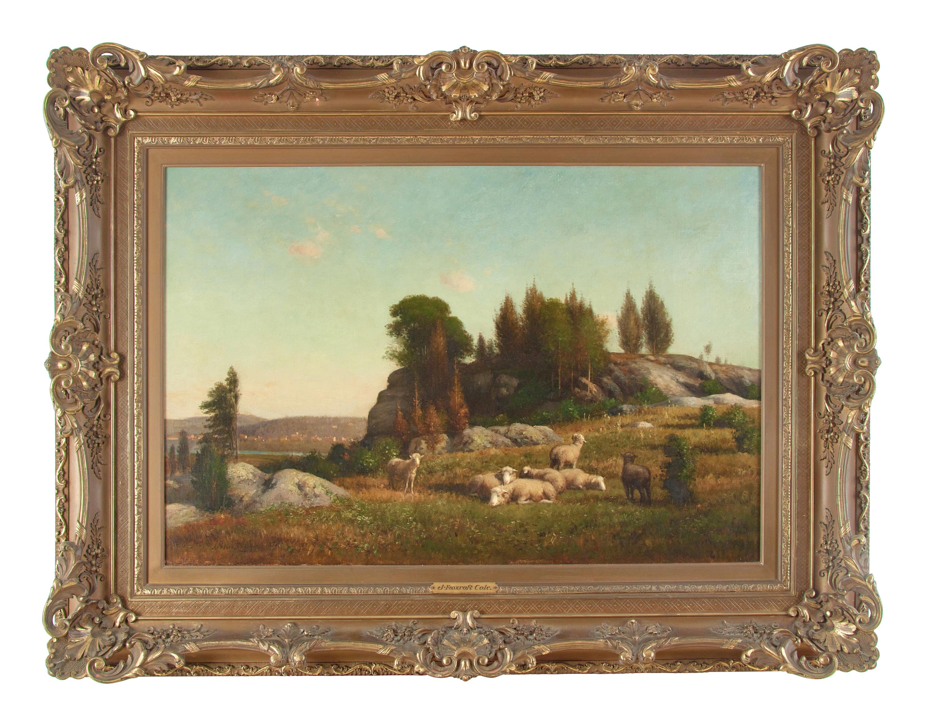 Landscape with Sheep, 1871
