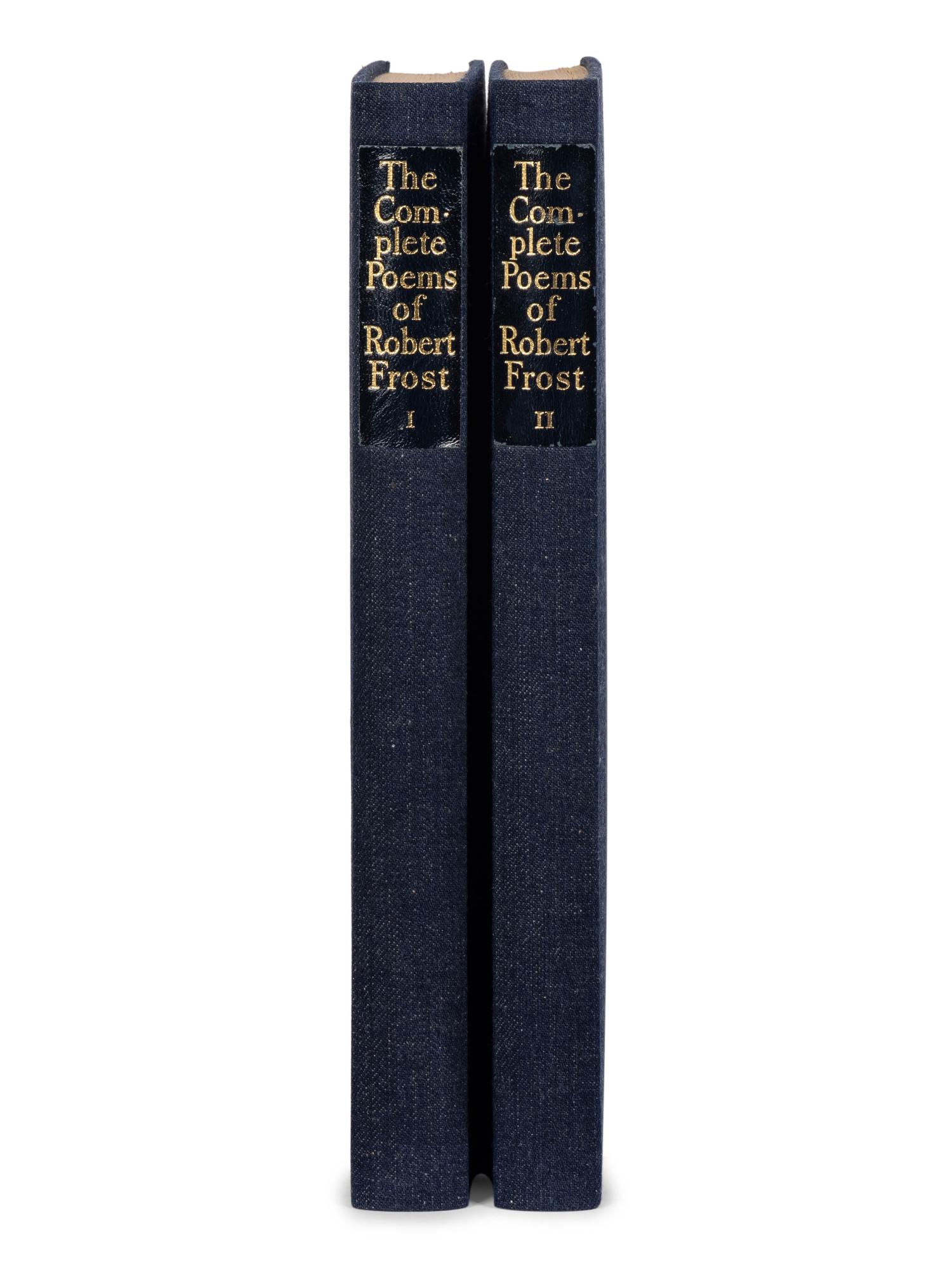 [LIMITED EDITIONS CLUB]. FROST, Robert (1874-1963). The Complete Poems of Robert Frost. New York: The Limited Editions Club, 1950.