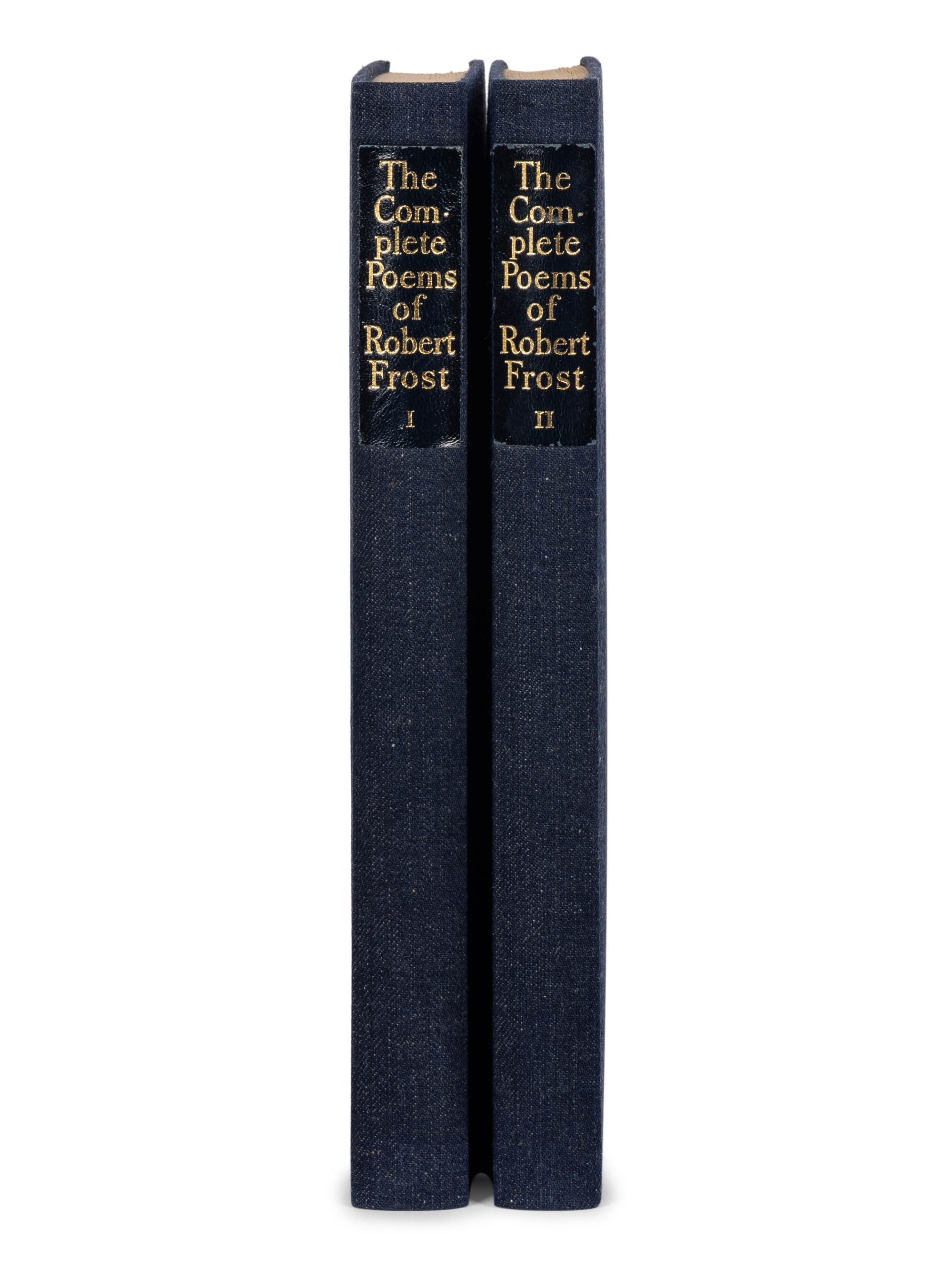 [LIMITED EDITIONS CLUB]. FROST, Robert (1874-1963). The Complete Poems of Robert Frost. New York: The Limited Editions Club, 1950.