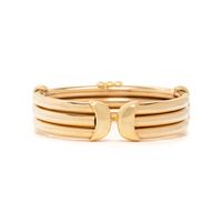 YELLOW GOLD CUFF BRACELET