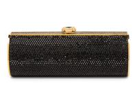 Judith Leiber Black Crystal Minaudière