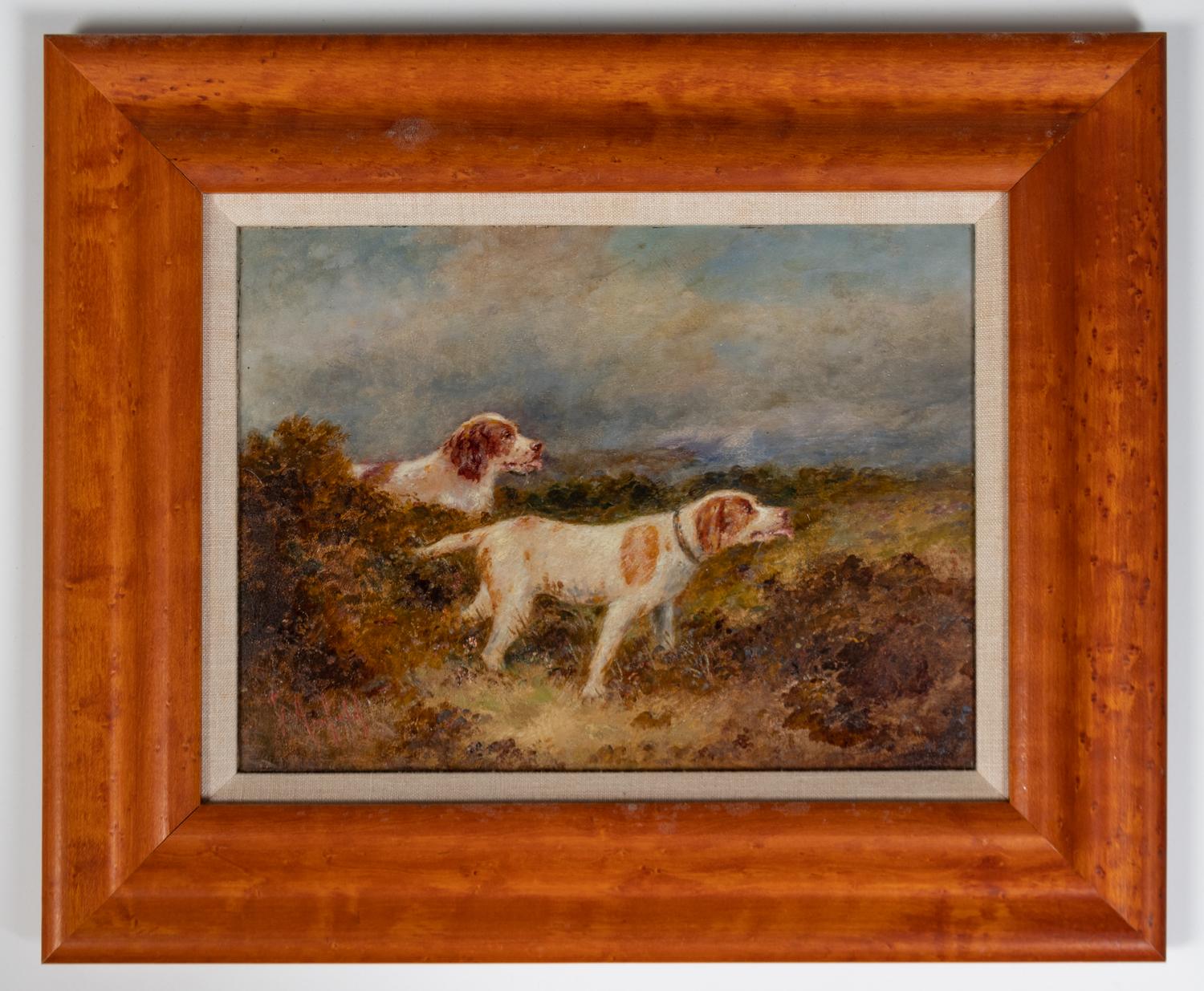 A Group of Twelve Dog Paintings