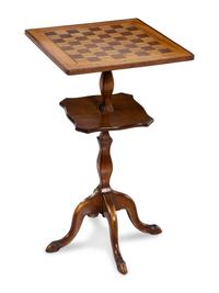 A Parquetry Game Table