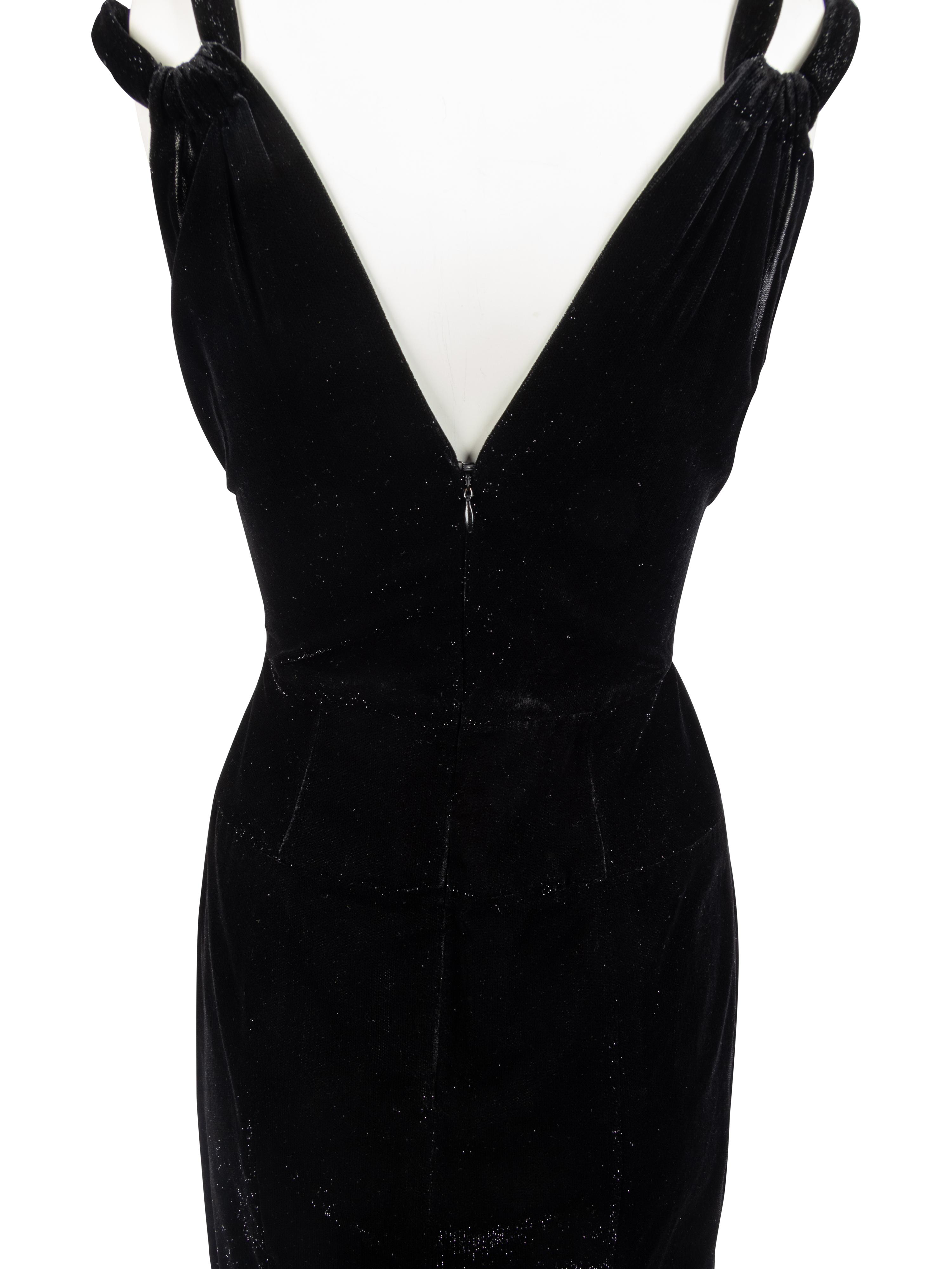 Alaïa Velvet Dress, 2000s