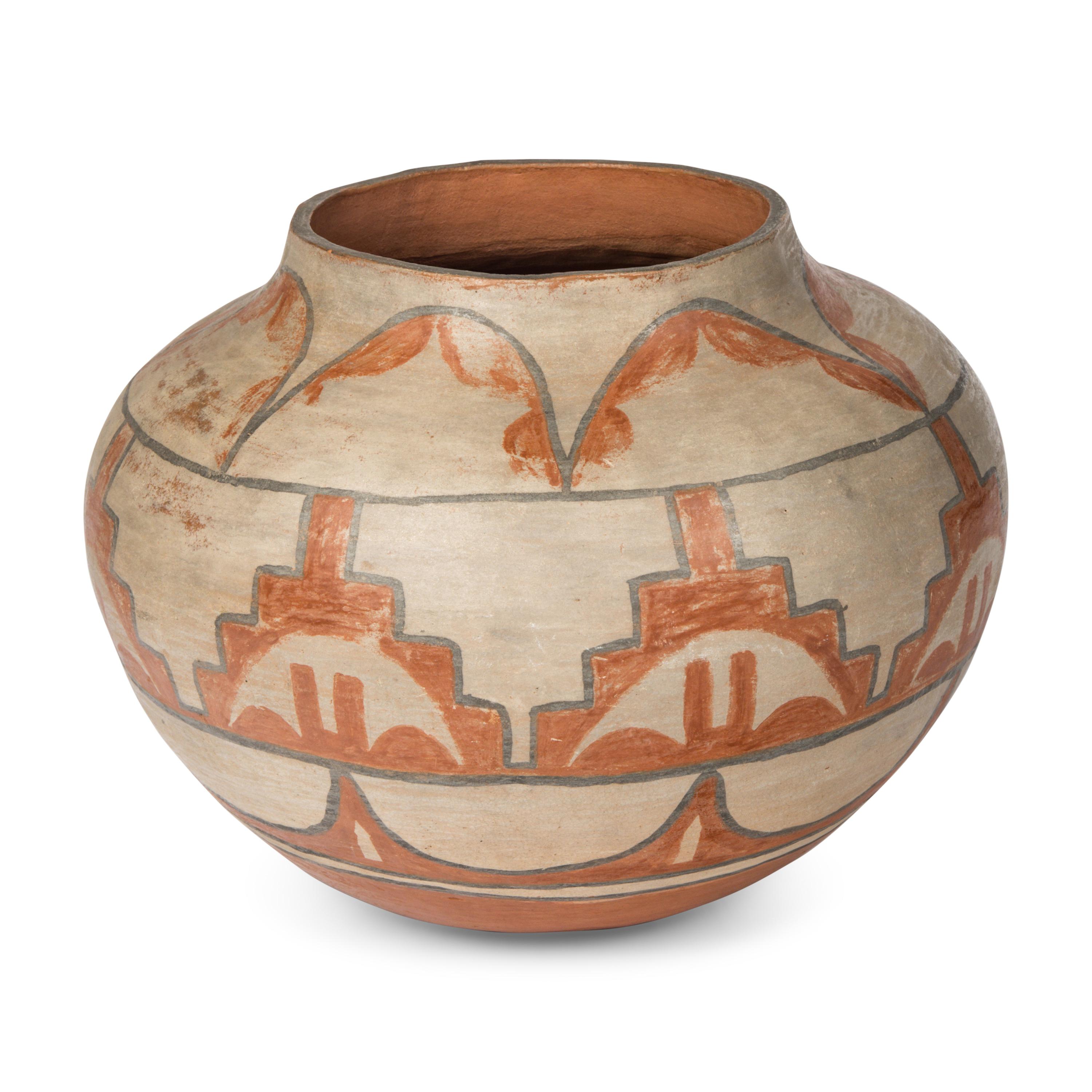 Santa Ana Polychrome Pottery