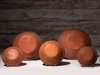 Yup'ik Painted Wood Bowls, Graduated Sizes