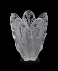 A Lalique Chrysalide Vase