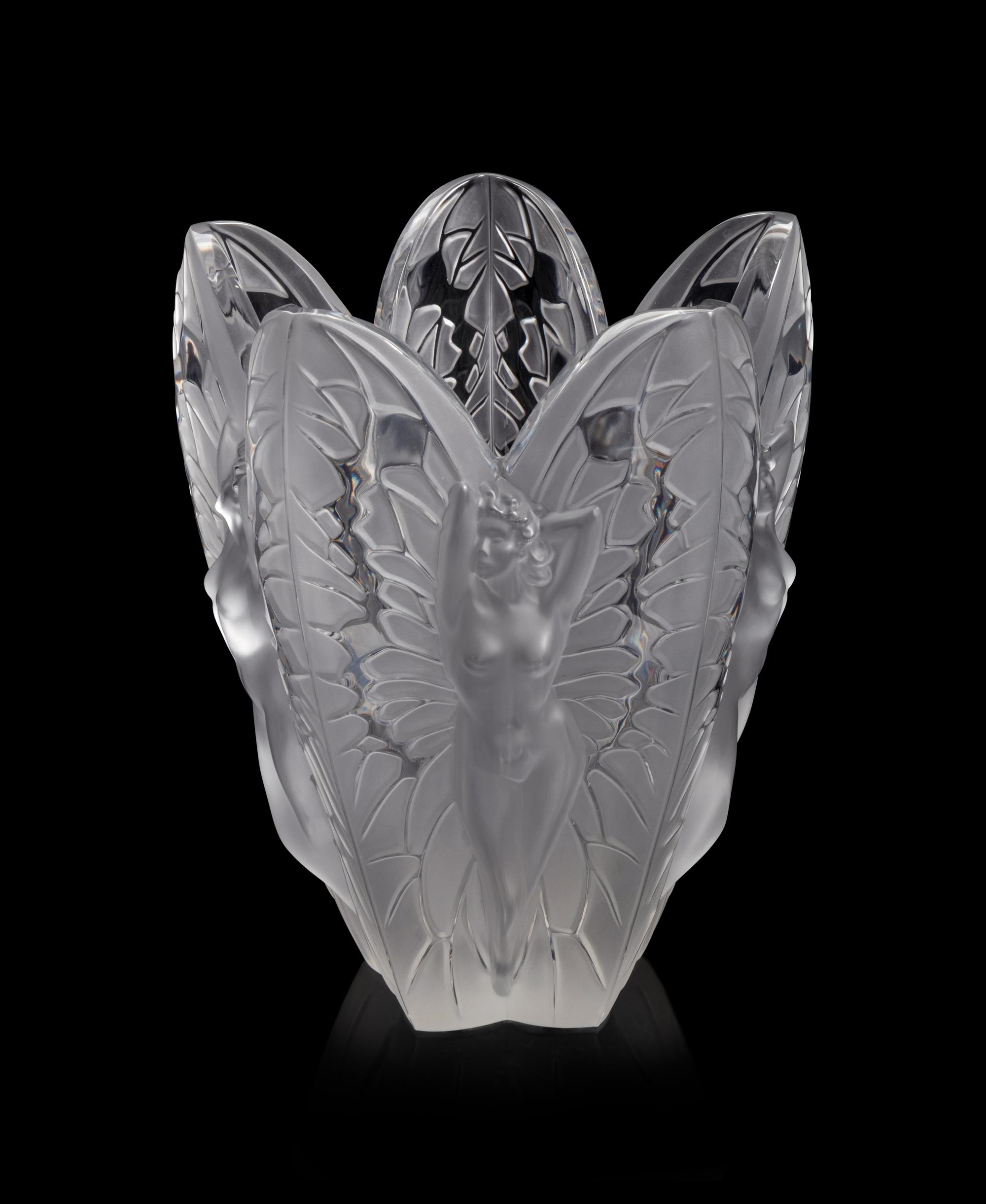 A Lalique Chrysalide Vase