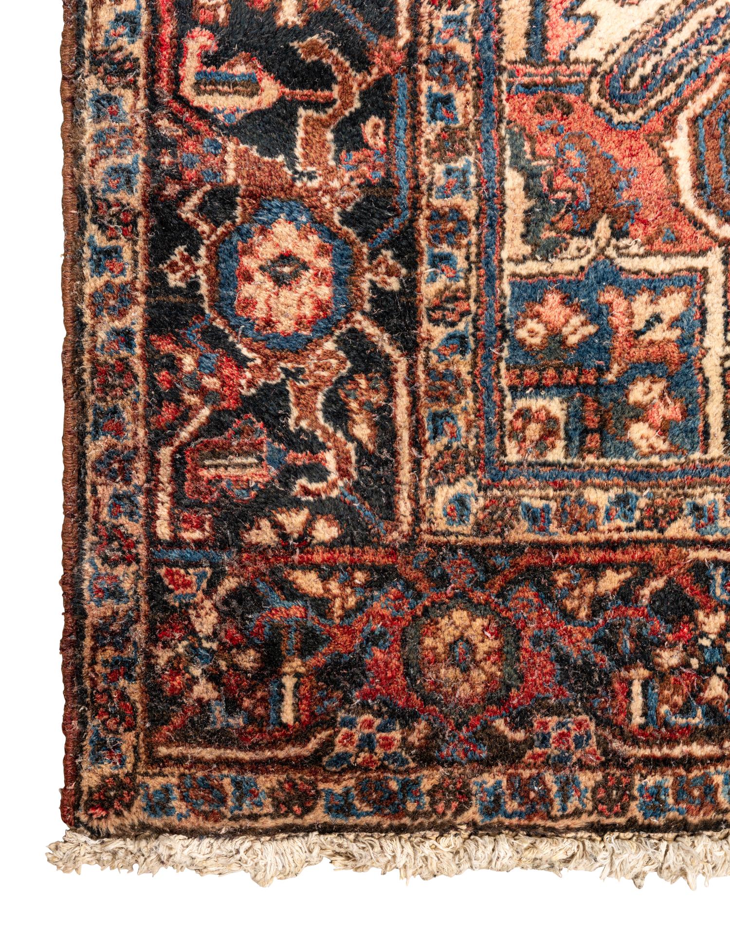A Heriz Wool Rug