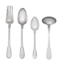 A Tiffany and Co. Hamilton Silver Flatware Service