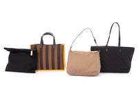 Four Fendi Bags, 1990-2010s
