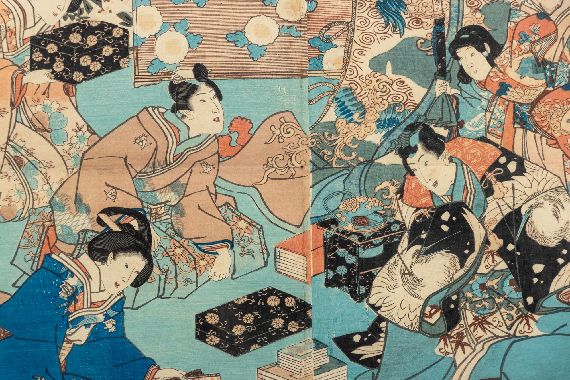 Utagawa Kunisada (1786-1865) and Utagawa Kuniyoshi (1798-1861)