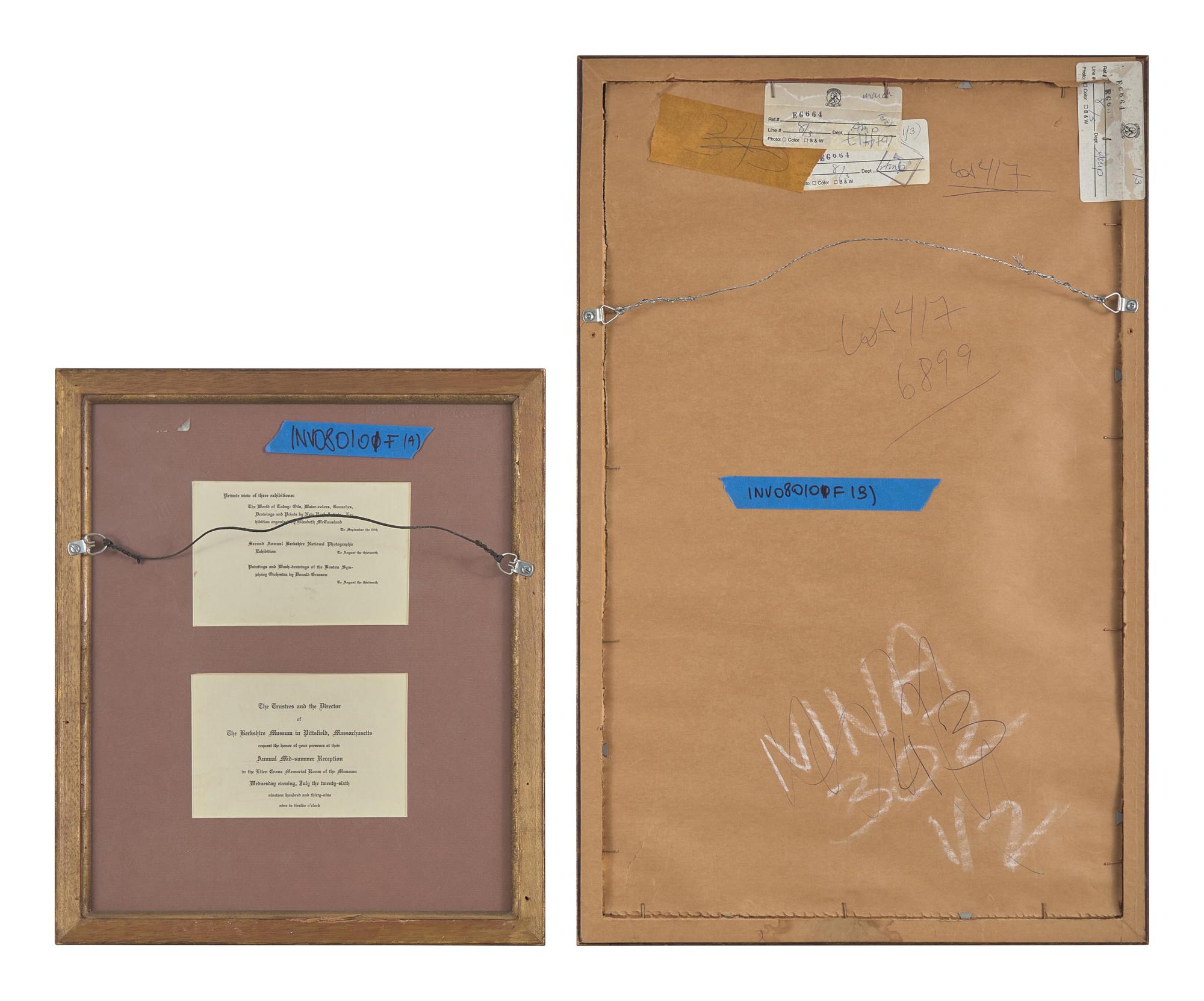 Five Works: Group of Sketches including T.C. Turner and Co., circa 1939 (5)